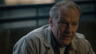 Iain Glen as Dr. Pete Nichols in the Silo season 2 finale