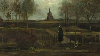 'The Parsonage Garden at Nuenen in Spring' (detail) by Vincent van Gogh