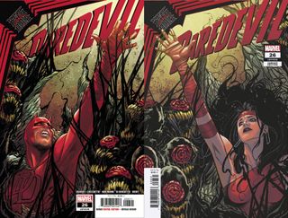 Daredevil #26 primary and variant cover