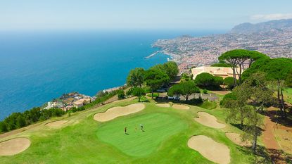 Views of Funchal from the 18th Green
