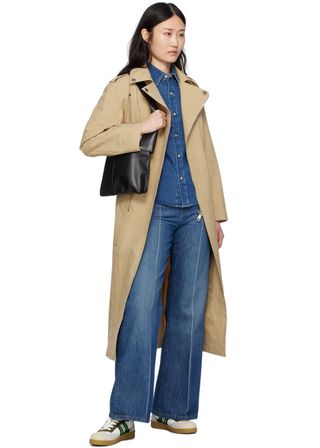 APC, Bege Natacha Ramsay-Levi Edição Madame Recamier Trench Coat