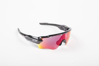 Oakley Radar Pace without the ear booms. The Road Prizm Lens is superb.