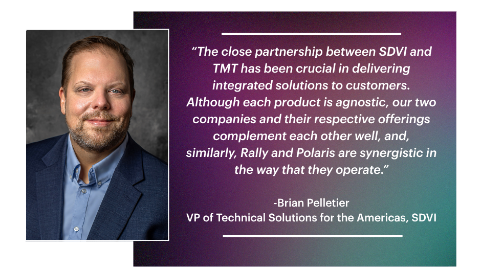 Pull quote from Brian Pelletier,