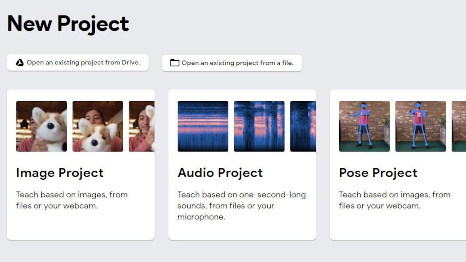 Teachable Machine
