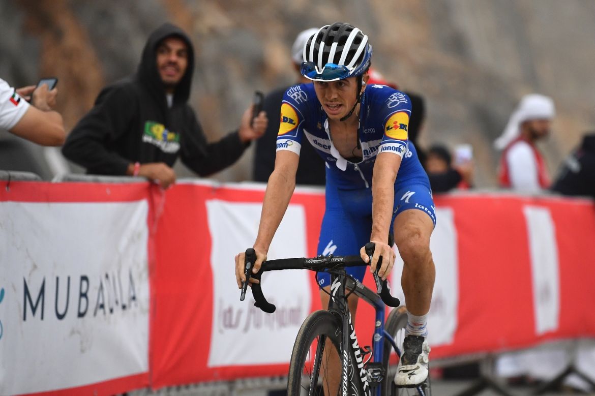 James Knox (Deceuninck-QuickStep) dug deep