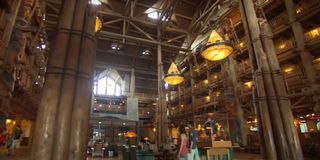 Disney's Wildnerness Lodge lobby