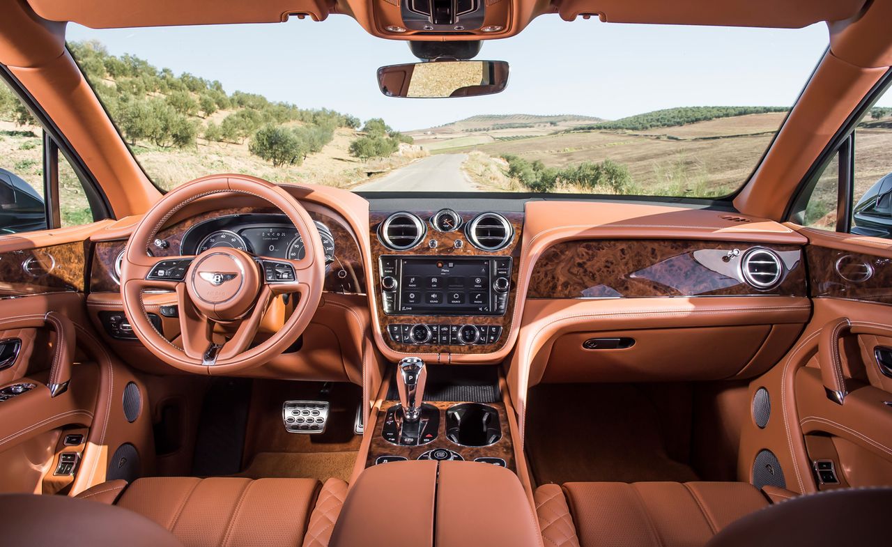 Inside the Bentley Bentayga Verdant