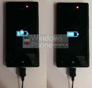 HTC 8X Update 3 charging