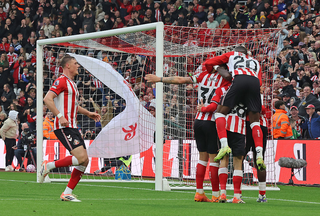 Sunderland are seventh in the Premier League after eight games