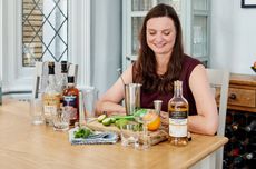 Laura Foster mixing rum cocktails