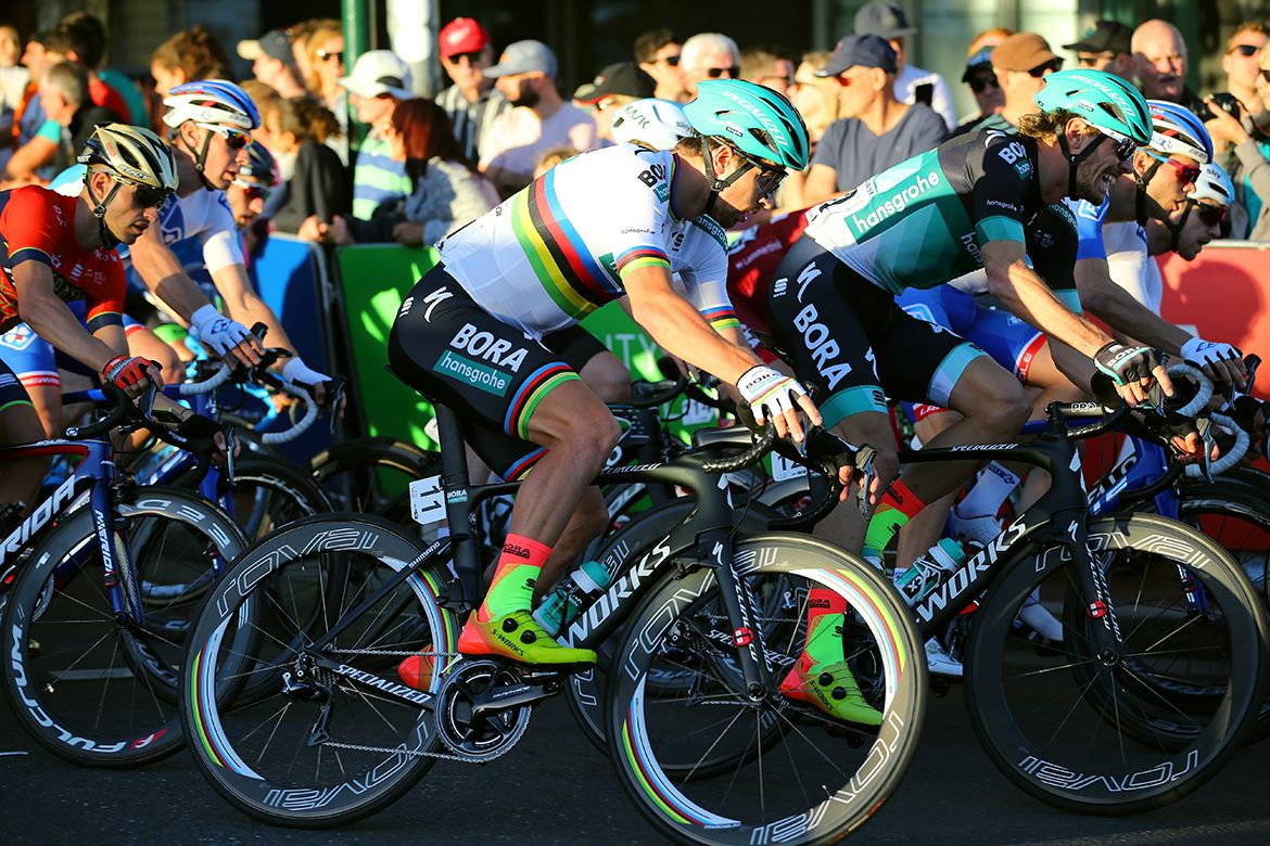 Peter Sagan (Bora-Hansgrohe) began his season in Australia.