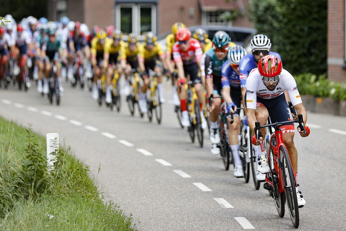 Vuelta Espana 2022 - 77th edition - 3rd stage - Breda - Breda 193,2 km 21/08/2022 - Dario Cataldo (ITA - Trek - Segafredo) - photo Luis Angel Gomez/SprintCyclingAgency&Acirc;&copy;2022