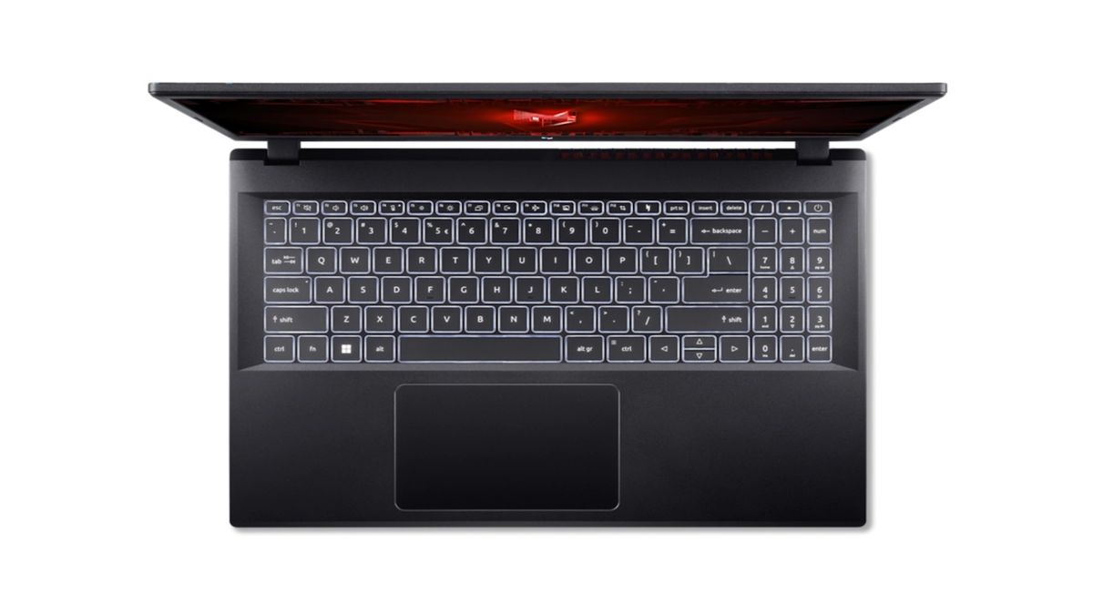 a black laptop keyboard