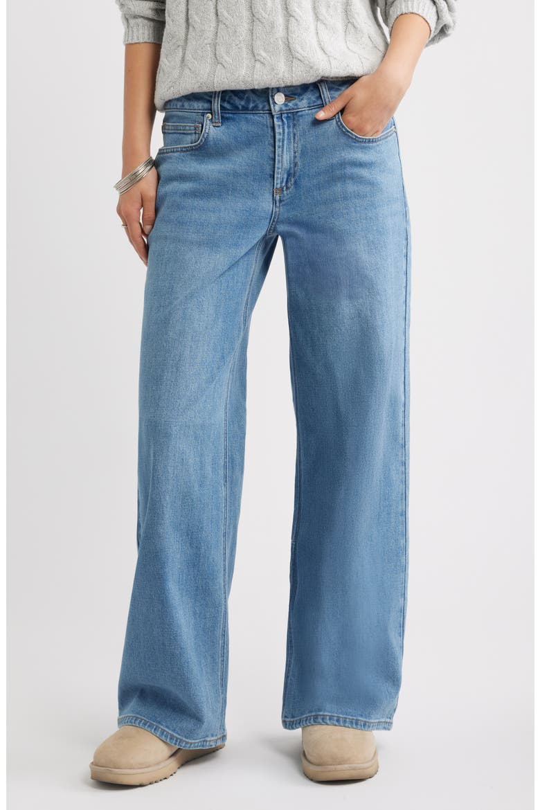 Low Rise Baggy Wide Leg Jeans