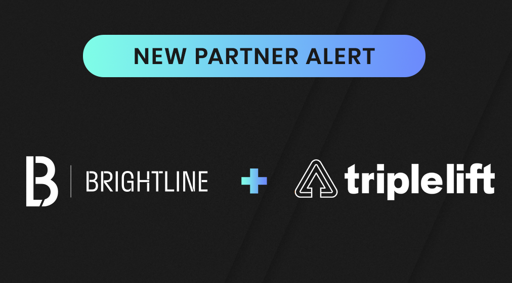 BrightLine and TripleLift logos