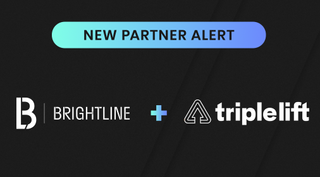 Brightline and TripleLift logos