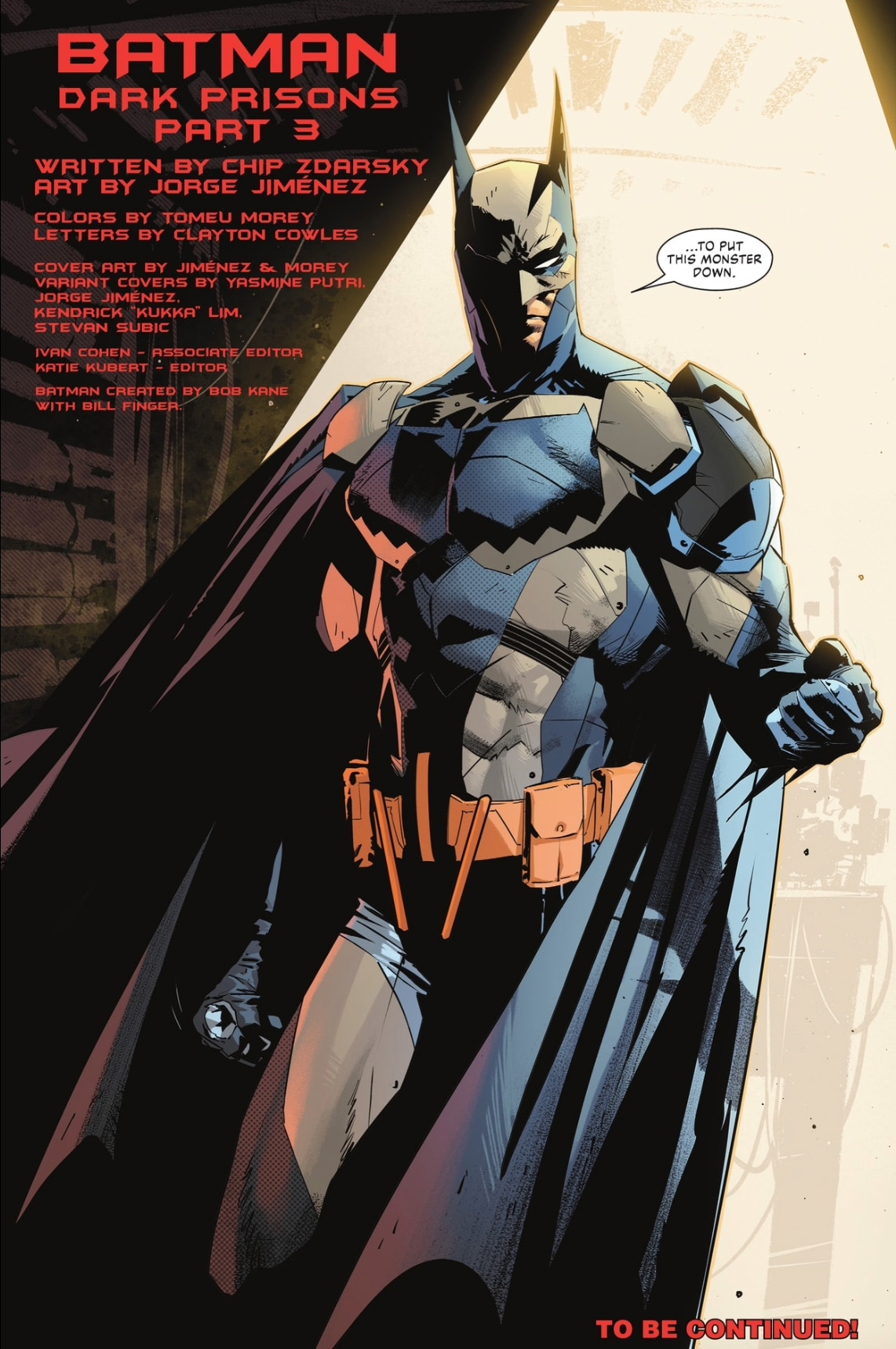 Art from Batman #147