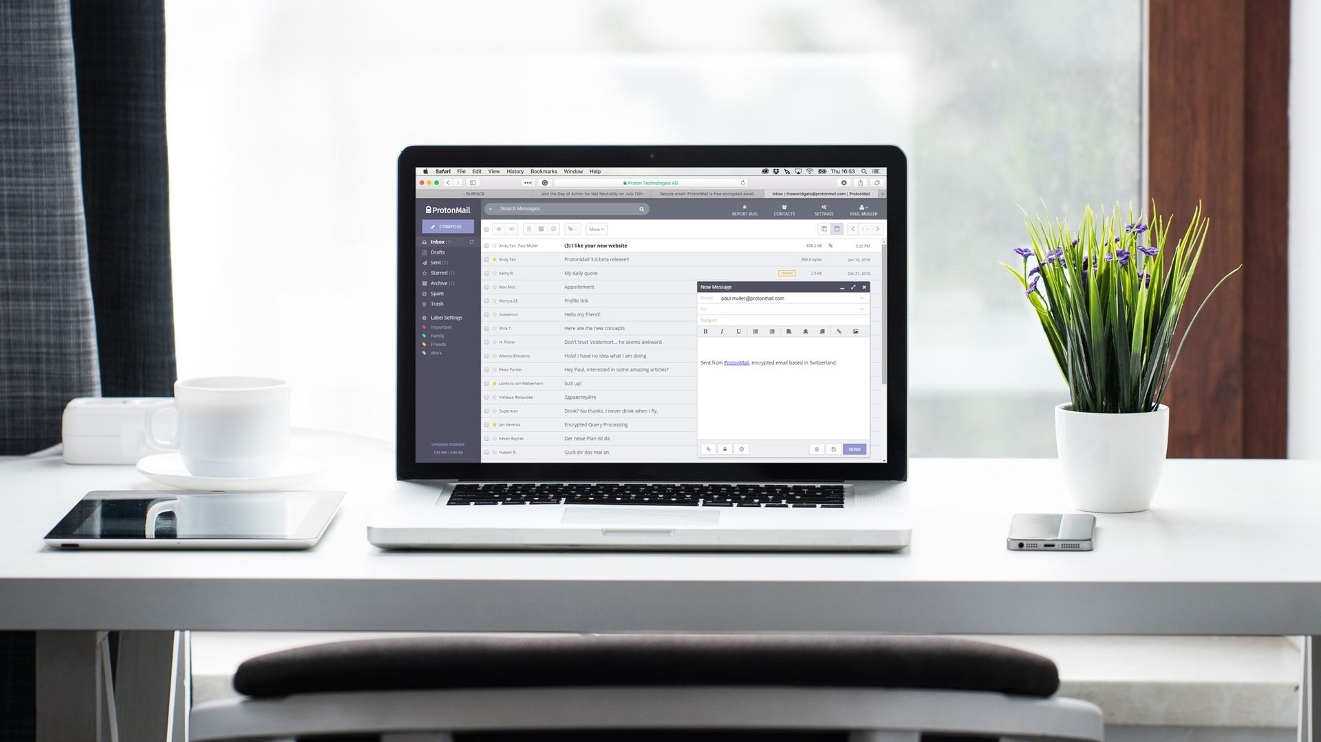 ProtonMail adds encrypted calendar to its mail service TechRadar