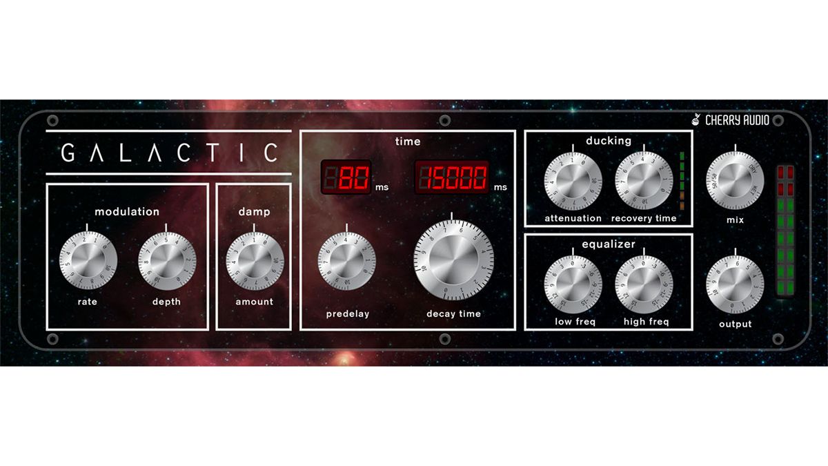 Cherry Audio’s Galactic Reverb plugin promises “extraterrestrial ambience” at a downtoearth