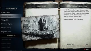 God of War Treasure maps buried locations