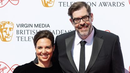 Richard Osman engaged Ingrid Oliver and Richard Osman attend the Virgin Media British Academy Television Awards at The Royal Festival Hall on May 08, 2022 in London, England.