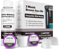 Keurig 3 Month Brewer Care Cleaning Maintenance Kit