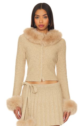 Nili Faux Fur Sweater