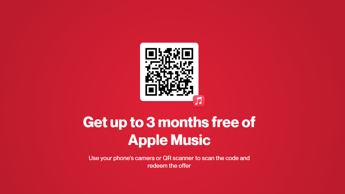 Apple Music 3 month trial on Shazam