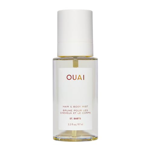 Ouai St. Barts Hair and Body Mist - Tropical-Scented Hair Perfume and Body Spray - Notes of Dragonfruit, Orange Blossom, Tuberose &amp;amp; Musk (3.3 Fl Oz)