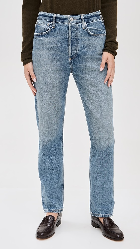 Citizens of Humanity Blaine High Rise Straight Jeans