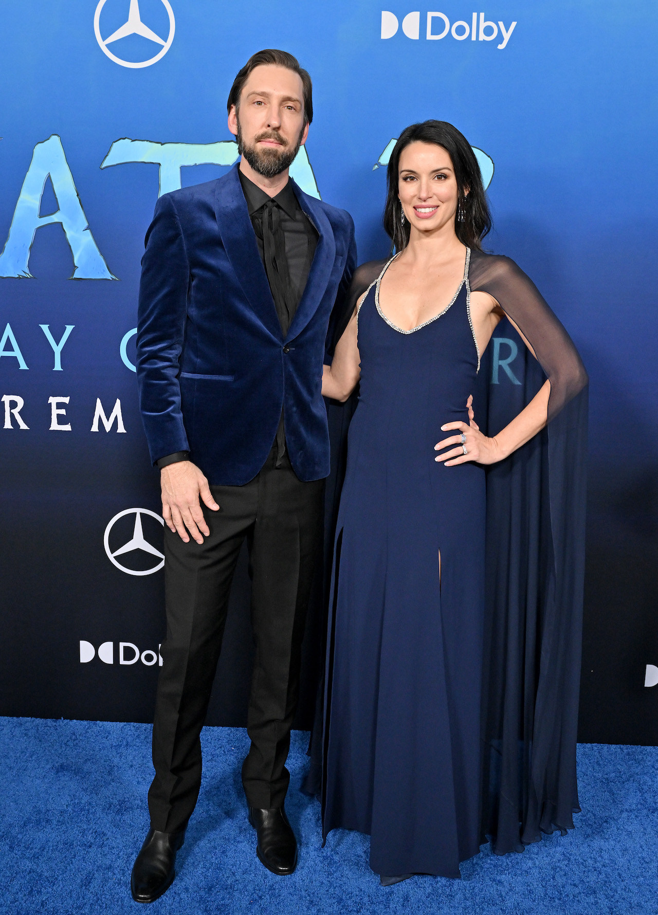 Joel David Moore en el estreno de Avatar 2