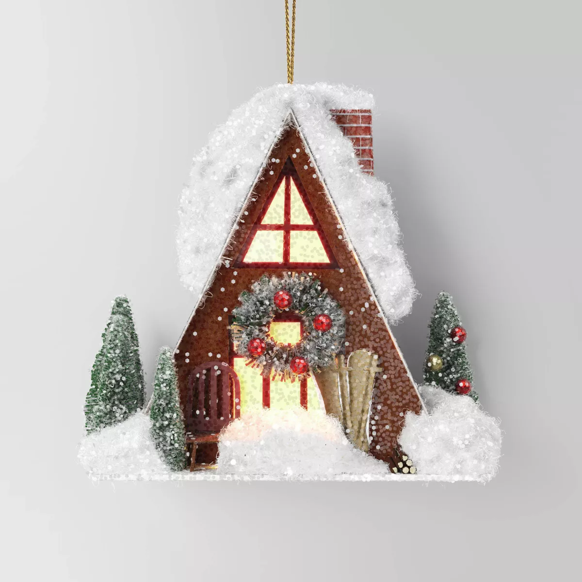 Christmas a Frame House Ornament - Wondershopu0026#8482;