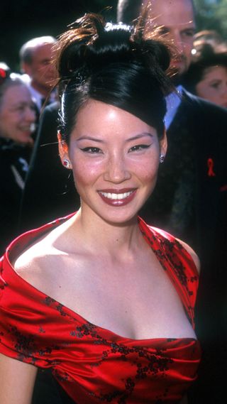 Lucy Liu at the 1999 Emmys