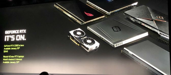 Nvidia RTX Graphics Coming to Over 40 Laptops
