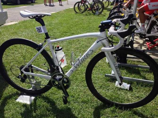 Team issue Specialized bikes for the women on the Specialized-Securitor squad