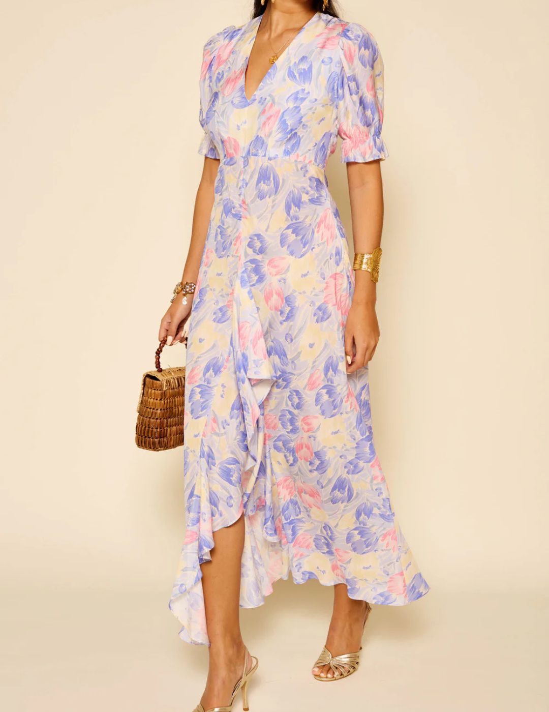 Rixo , Ariel Midi Dress