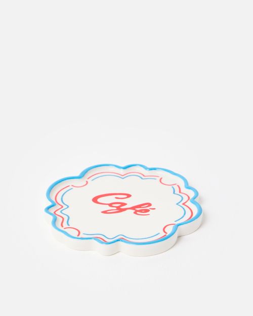Caf&eacute; Ceramic Coaster