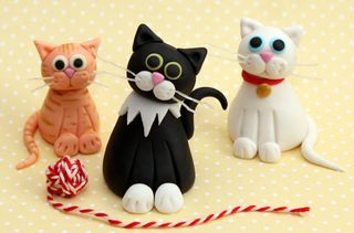 Cat cake toppers