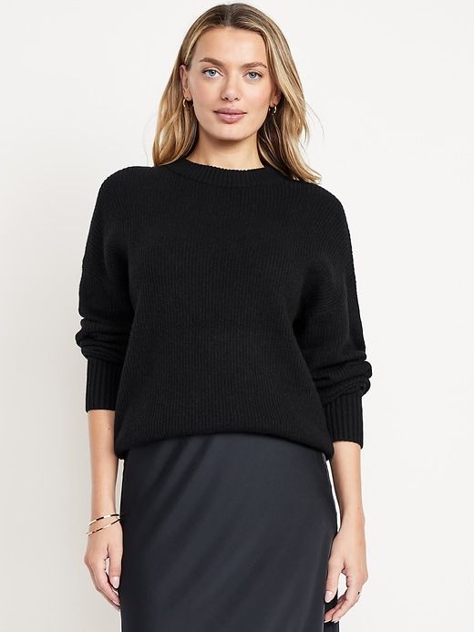 Sosoft Crew-Neck Tunic Sweater