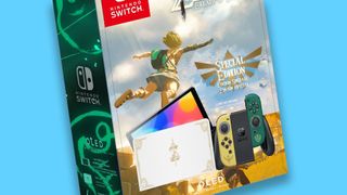 A fan-made concept for a Zelda-themed Nintendo Switch