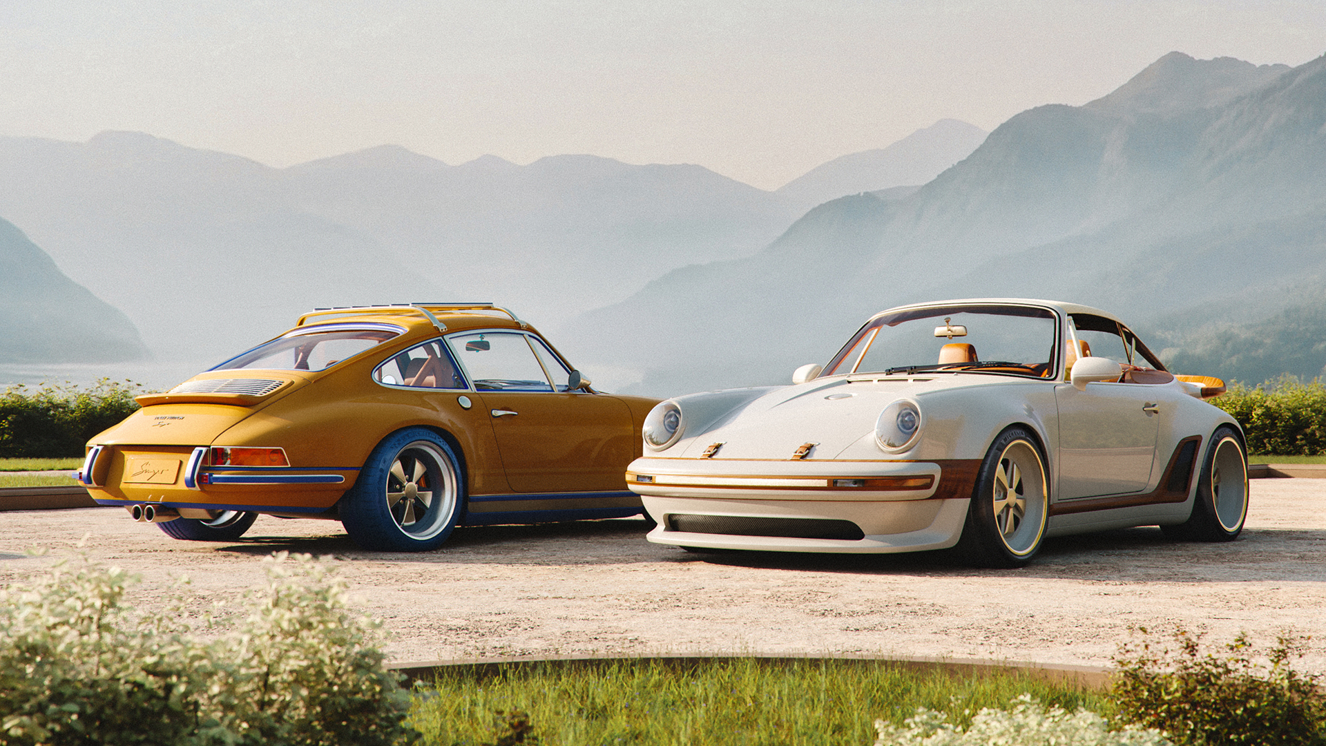 Louis Vuitton x Singer Porsche 911