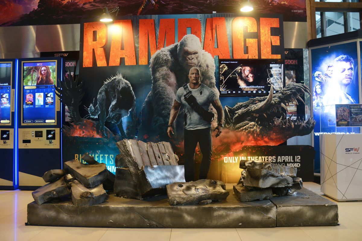 Rampage movie poster