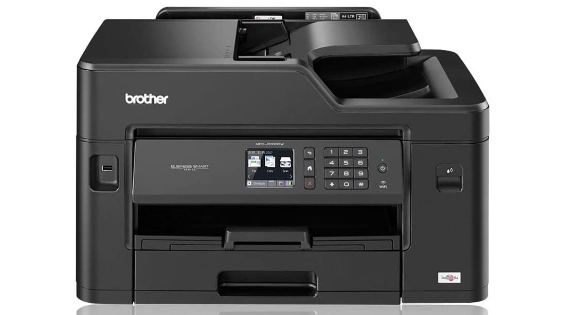 Product shot of the Brother MFC-J5330DW, one of the best all-in-one printers