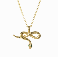 Awe's Snake Charm Necklace | £102.00