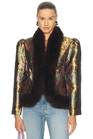 Delphina Brocade Jacket