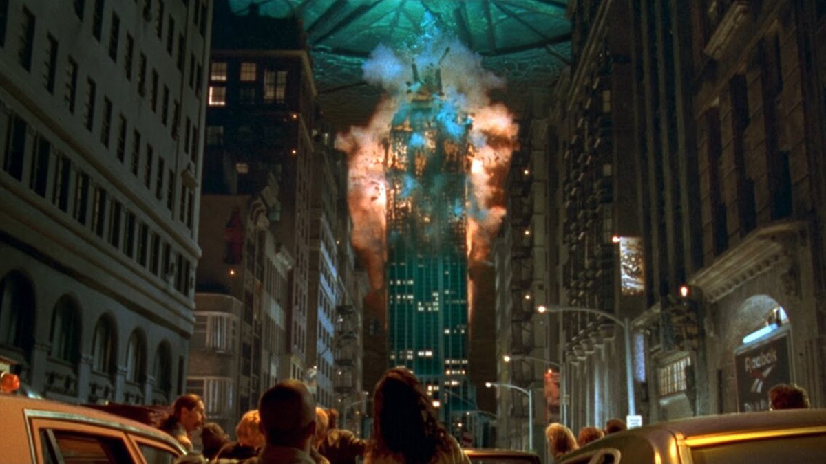 Blowing up the Empire State Building in Independence Day
