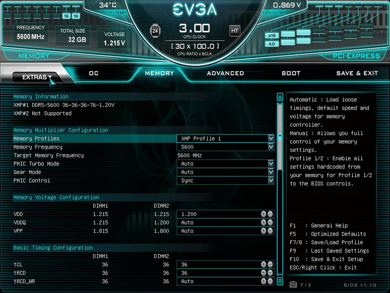 BIOS - EVGA Z790 Dark Kingpin