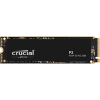 Crucial P3 1TB PCIe 3.0 M.2 | $51.99 now $43.99 at Amazon