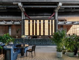 Shangri-La Shougang Park hotel lobby by Lissoni & Partners