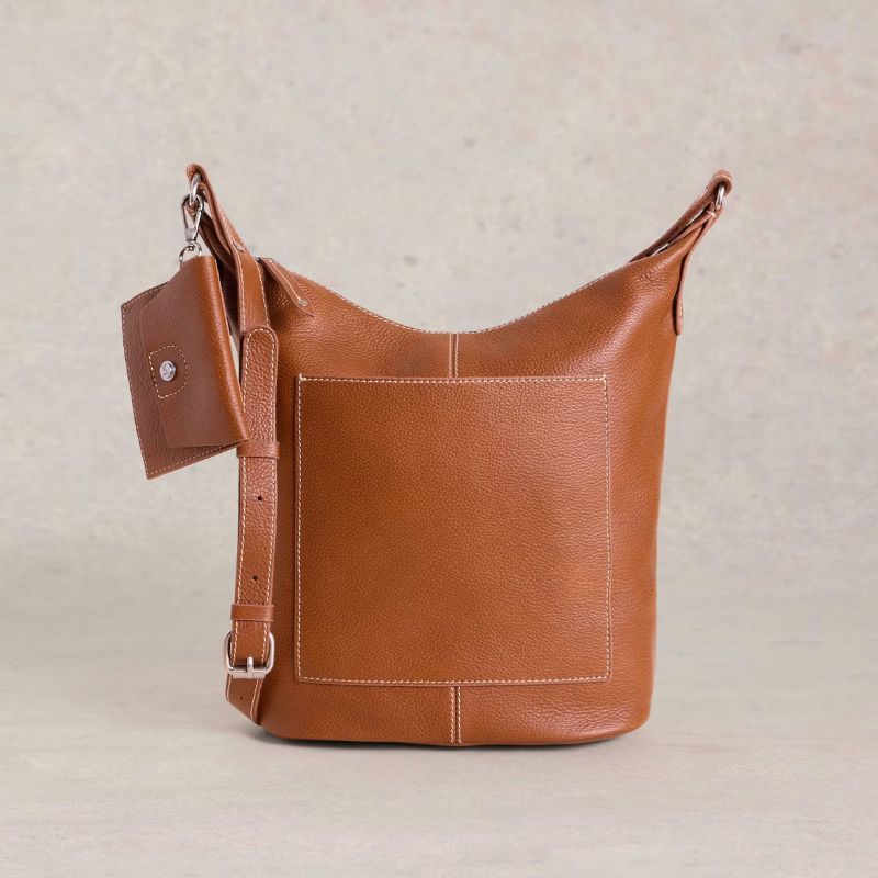 White Stuff , Leather Cross Body Bag